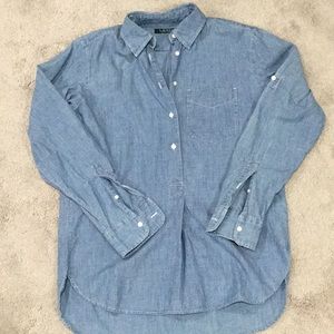 Ralph Lauren Jean tunic shirt- excellent condition